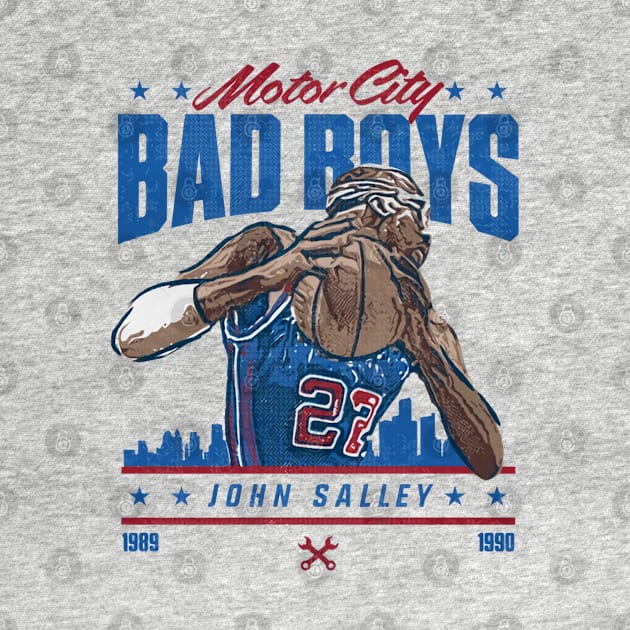 John Salley Detroit Bad Boys by Buya_Hamkac